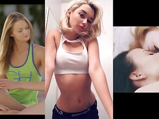 Meninas nuas chupando e fodendo em uma mistura deslumbrante