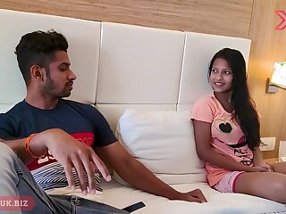 Indian bitch secretly cheated on her boyfriend with his handsome friend.